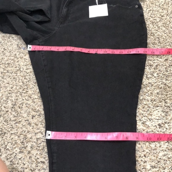 NWT Pistola Arielle Skinny Jeans 24W Midnight Special Distressed Black Denim - Picture 8 of 12